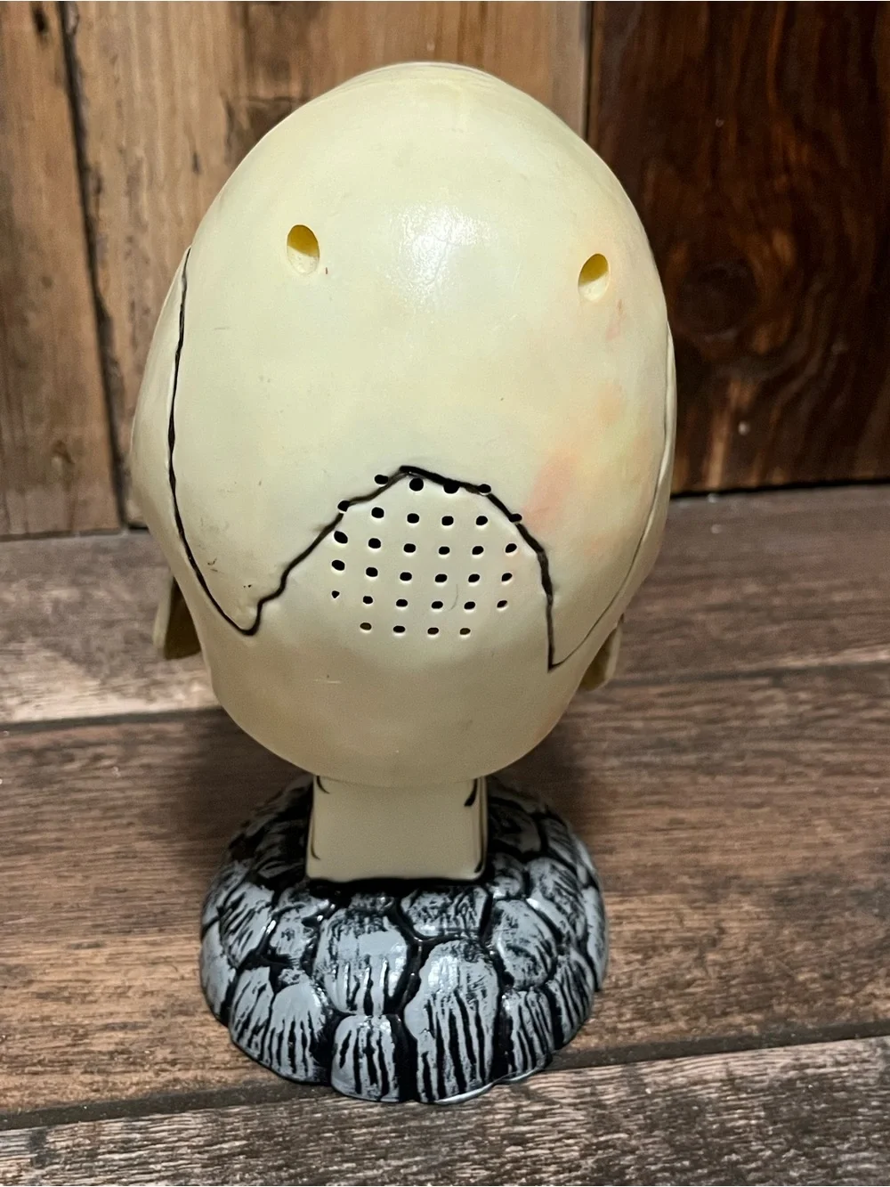 Animated talking skull. Halloween